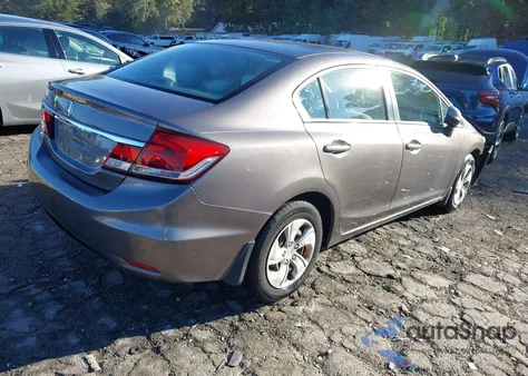 2013 Honda Civic Lx из США, поврежденный, VIN 19XFB2F55DE019756